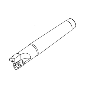 MT3 shank, 25mm cutiing diameer, APMT1604 inserts, indexable